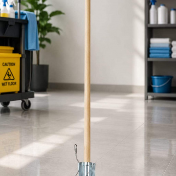 Janotorial wooden mop without mop head